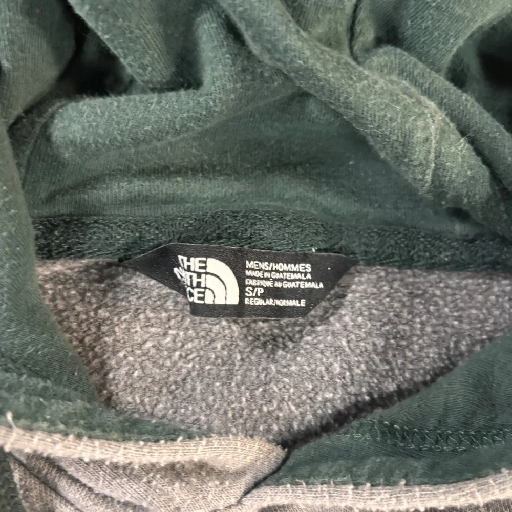 The North Face Mens Gray Graphic Logo Pullover Hoodie CH2P Small